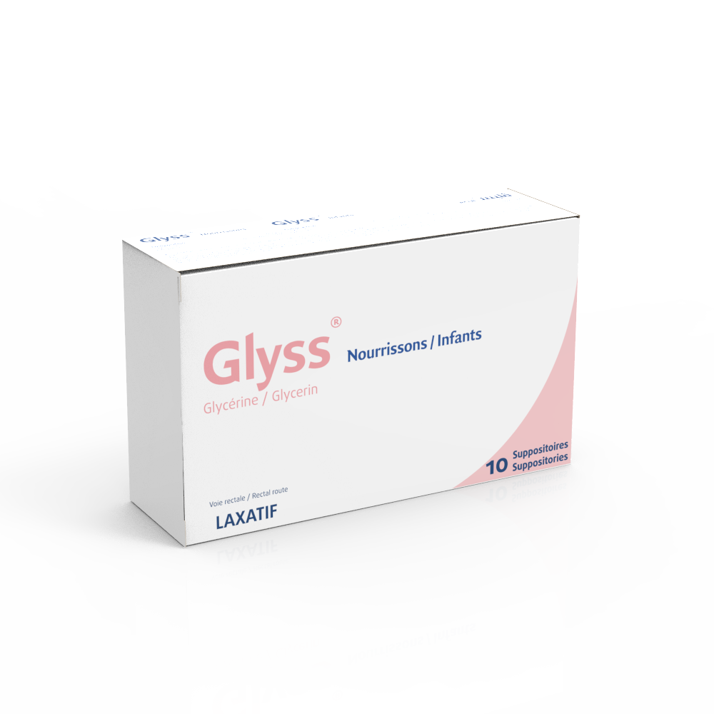 GLYSS NOURRISSONS - Suppositoire Boîte de 10