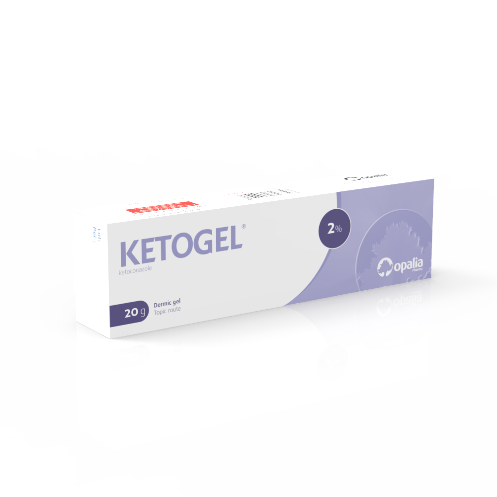 KETOGEL 2% Dermal gel T. Single dose / 20g
